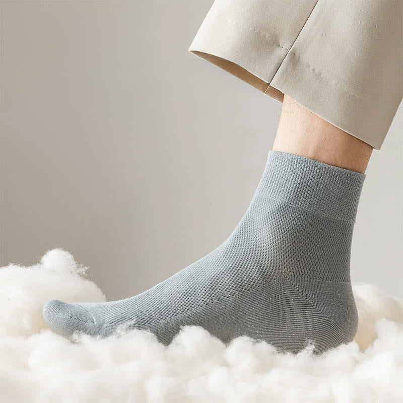 Atmungsaktive Viertelsocken aus Baumwolle (6 Paar) - image 2