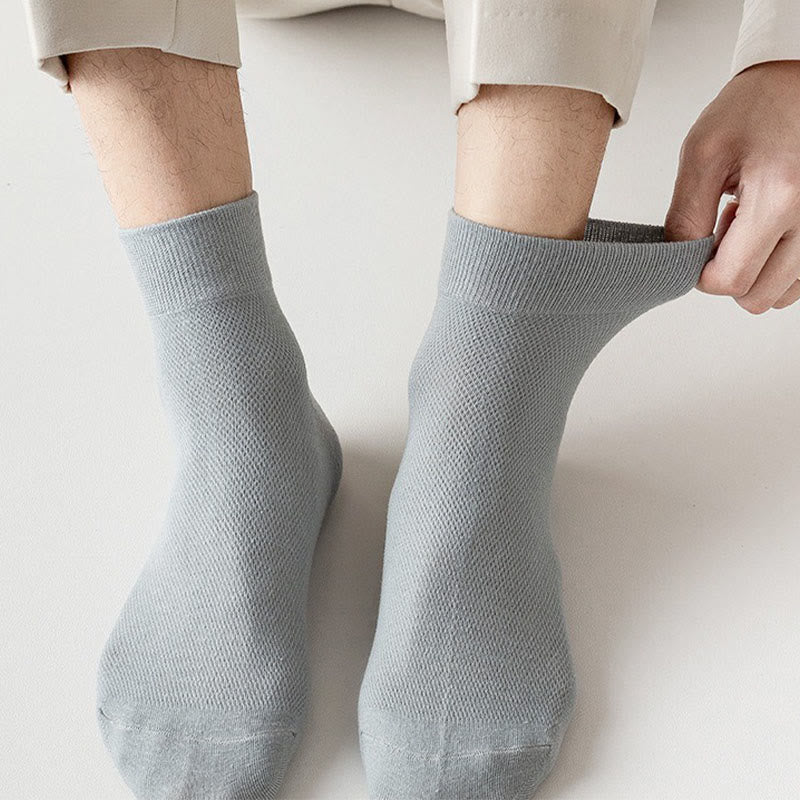 Atmungsaktive Viertelsocken aus Baumwolle (6 Paar) - image 1