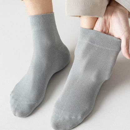 Atmungsaktive Viertelsocken aus Baumwolle (6 Paar) - image 3