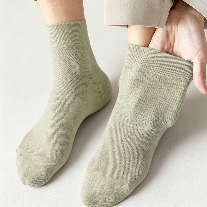 Atmungsaktive Viertelsocken aus Baumwolle (6 Paar) - image 5