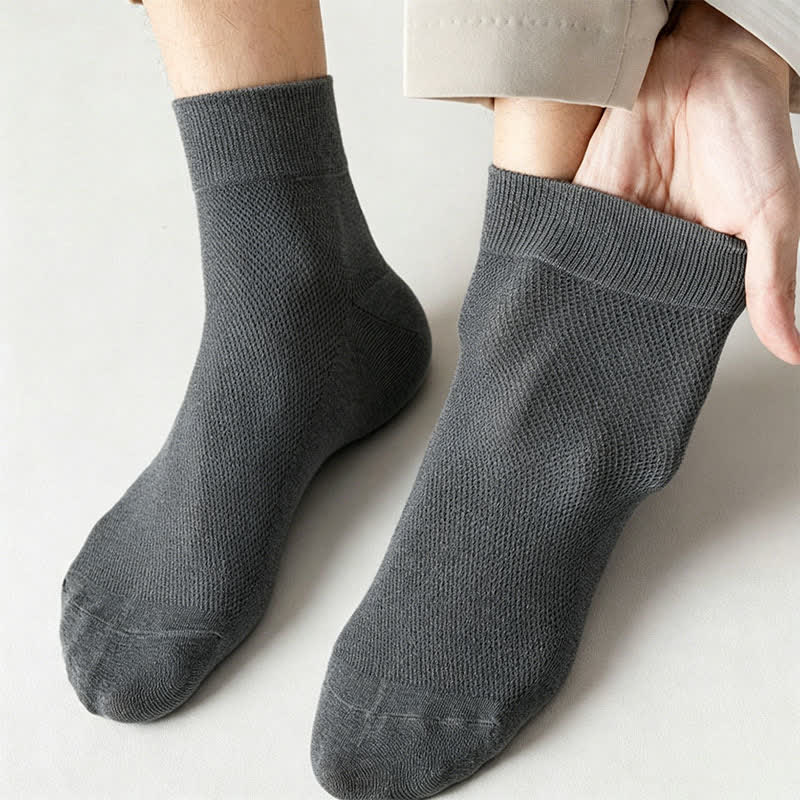 Atmungsaktive Viertelsocken aus Baumwolle (6 Paar) - image 8