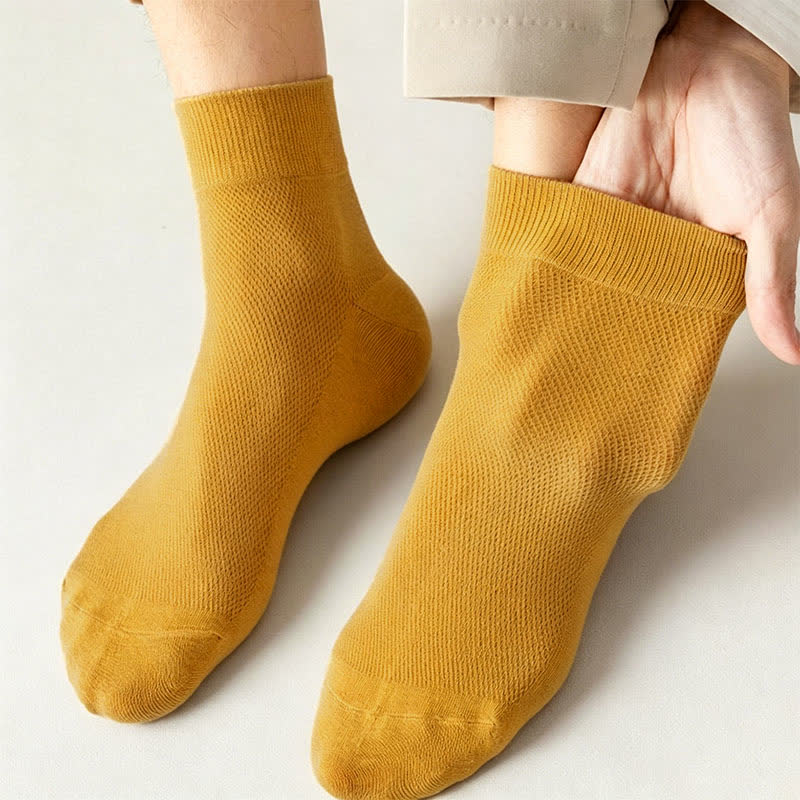 Atmungsaktive Viertelsocken aus Baumwolle (6 Paar) - image 7