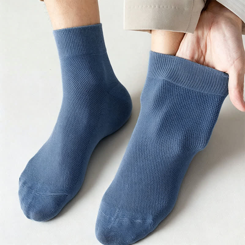Atmungsaktive Viertelsocken aus Baumwolle (6 Paar) - image 11