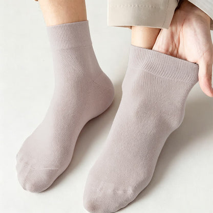 Atmungsaktive Viertelsocken aus Baumwolle (6 Paar) - image 12