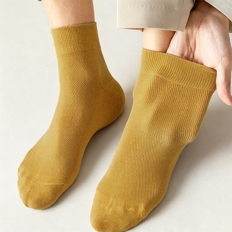 Atmungsaktive Viertelsocken aus Baumwolle (6 Paar) - image 6