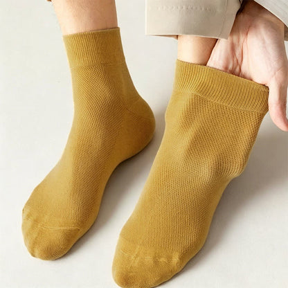 Atmungsaktive Viertelsocken aus Baumwolle (6 Paar) - image 6