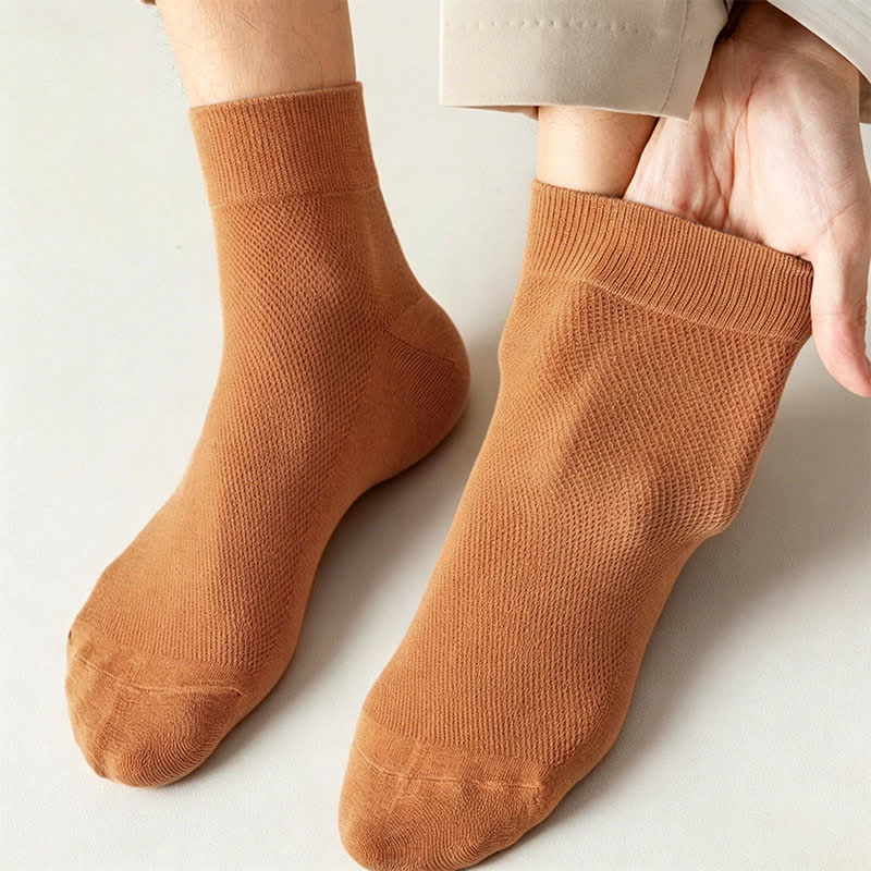 Atmungsaktive Viertelsocken aus Baumwolle (6 Paar) - image 10