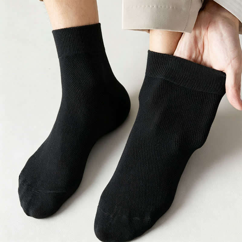 Atmungsaktive Viertelsocken aus Baumwolle (6 Paar) - image 13