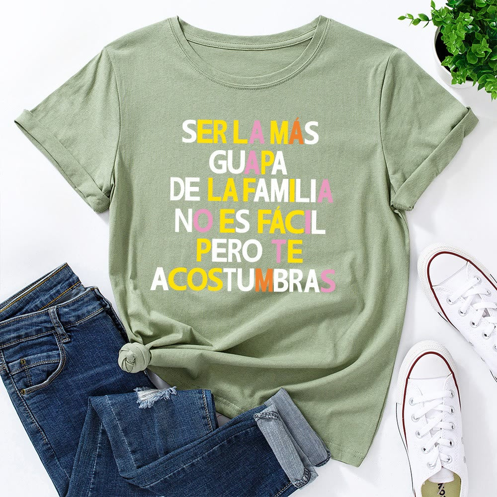 Plus Size T-Shirt mit kreativem Buchstabenprint - Olivgrün - 5XL - image 10