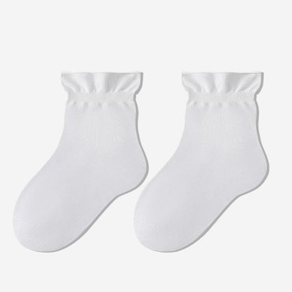 Bequeme, einfarbige Schlafsocken (3 Paar) - Weiß - EU35-39 (US2-6) - image 4