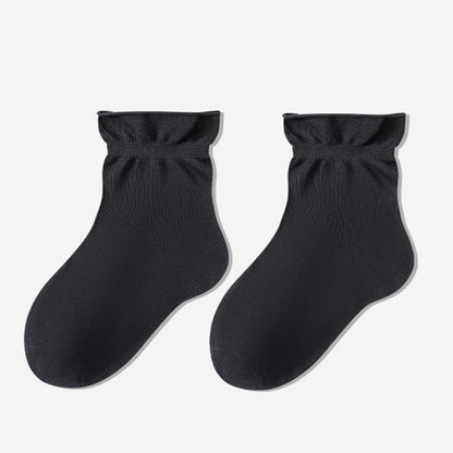 Bequeme, einfarbige Schlafsocken (3 Paar) - Dunkelgrau - EU35-39 (US2-6) - image 9