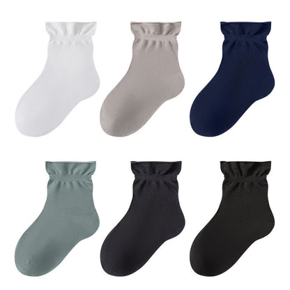 Bequeme, einfarbige Schlafsocken (3 Paar) - image 3