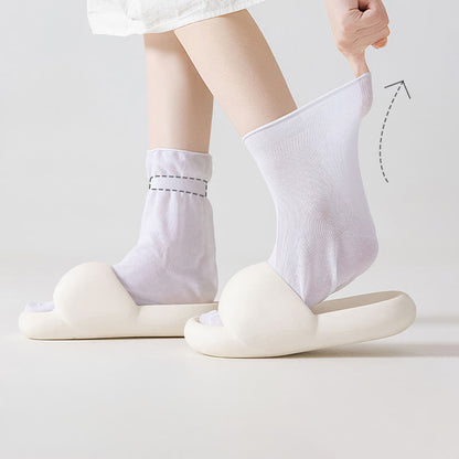 Bequeme, einfarbige Schlafsocken (3 Paar) - image 1