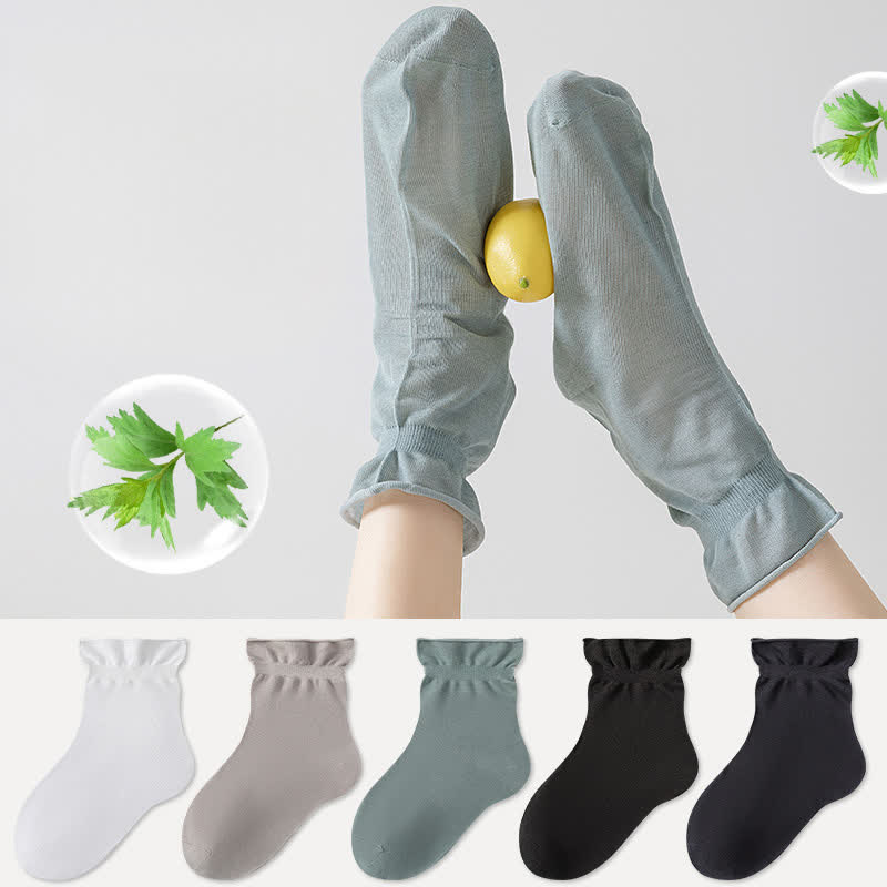 Bequeme, einfarbige Schlafsocken (3 Paar) - image 0