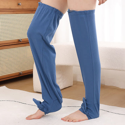Minimal gerippte Overknee-Schlafsocken - image 1