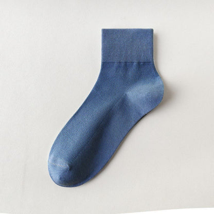 Atmungsaktive Viertelsocken aus Baumwolle (6 Paar) - Königsblau - EU45-50 (US11-15) - image 17