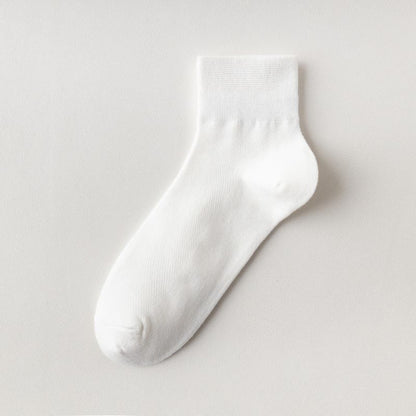 Atmungsaktive Viertelsocken aus Baumwolle (6 Paar) - Weiß - EU45-50 (US11-15) - image 15