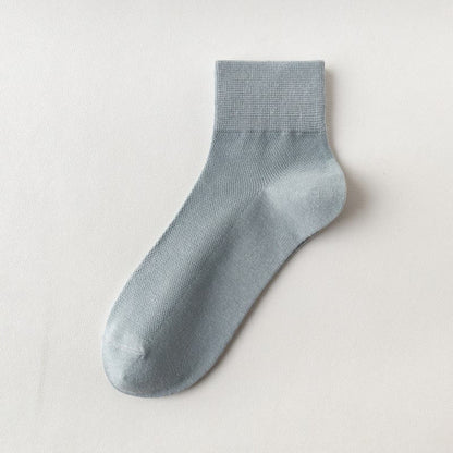 Atmungsaktive Viertelsocken aus Baumwolle (6 Paar) - Hellblau - EU45-50 (US11-15) - image 24