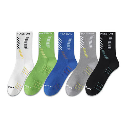Passion Sport Viertelsocken (5 Paar) - Mehrfarbig - EU38-44 (US5-10) - image 3
