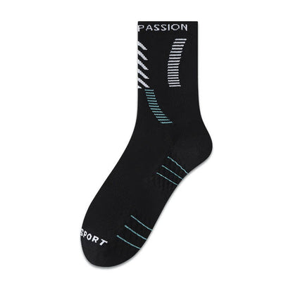 Passion Sport Viertelsocken (5 Paar) - Schwarz - EU38-44 (US5-10) - image 5