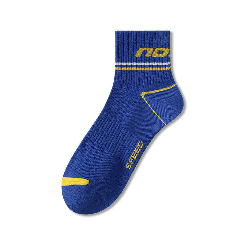 Sportliche Viertelsocken aus Mesh-Gewebe (5 Paar) - Dunkelblau - EU38-44 (US5-10) - image 4