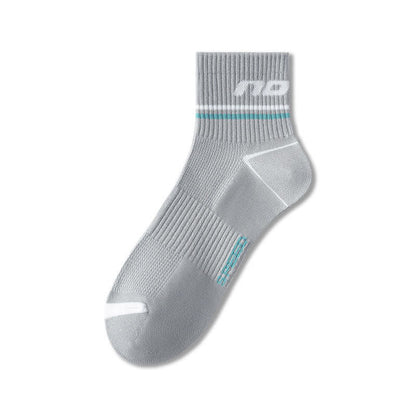 Sportliche Viertelsocken aus Mesh-Gewebe (5 Paar) - Dunkelgrau - EU38-44 (US5-10) - image 5