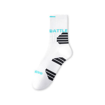Gepolsterte Kampf-Viertelsocken (5 Paar) - Schwarz - EU38-44 (US5-10) - image 5