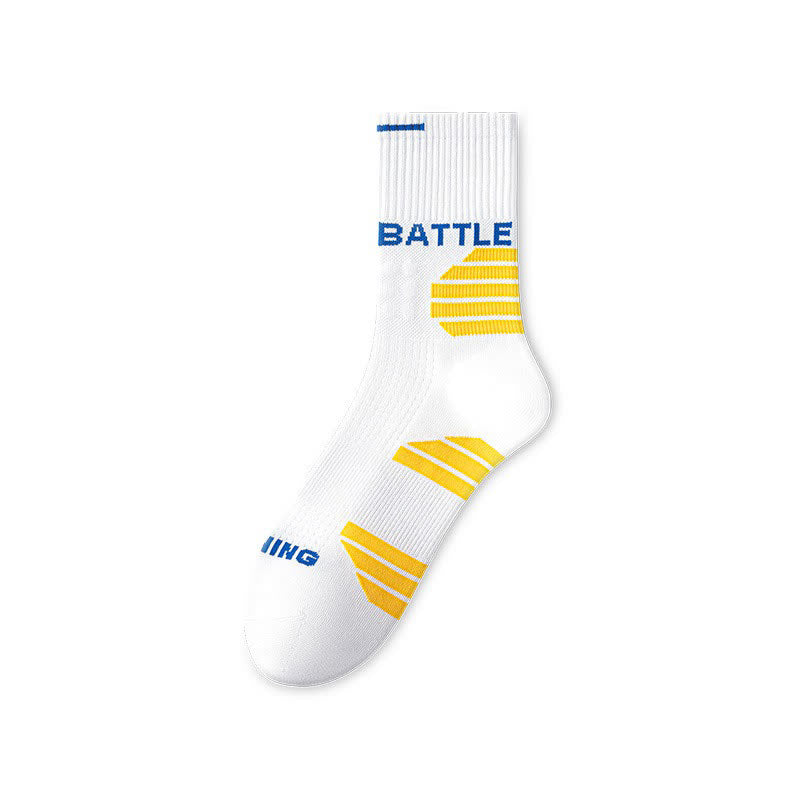 Gepolsterte Kampf-Viertelsocken (5 Paar) - Gelb - EU38-44 (US5-10) - image 7