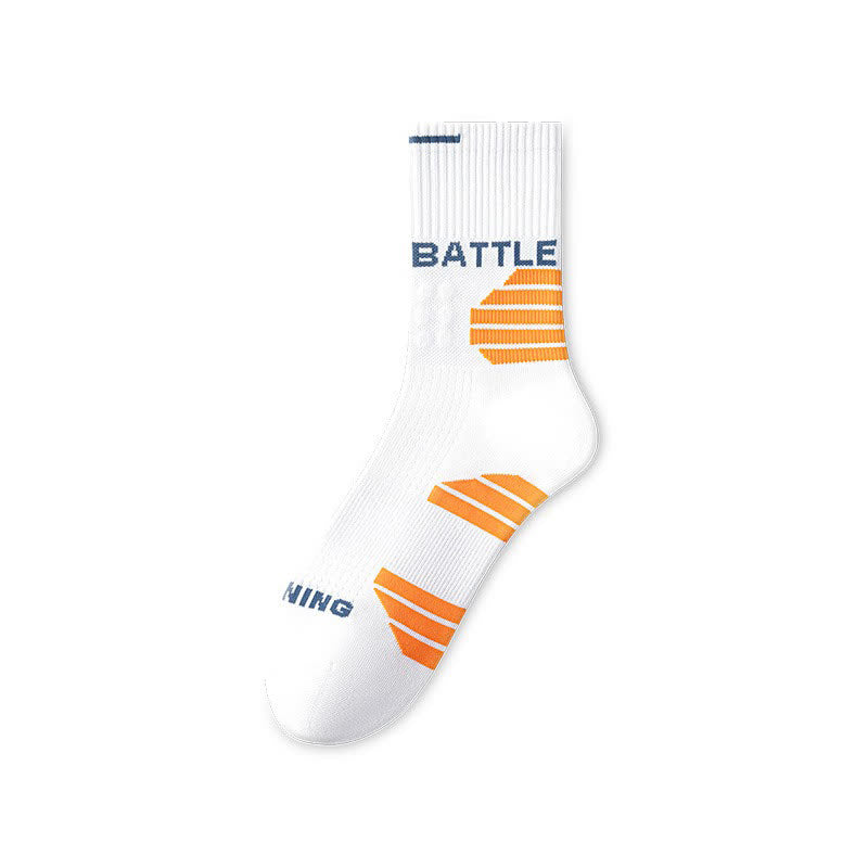 Gepolsterte Kampf-Viertelsocken (5 Paar) - Orange - EU38-44 (US5-10) - image 6