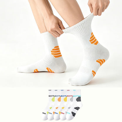 Gepolsterte Kampf-Viertelsocken (5 Paar) - image 0
