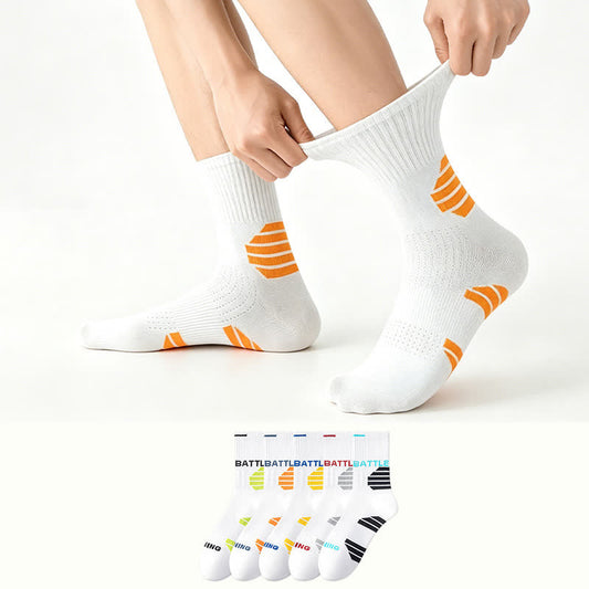 Gepolsterte Kampf-Viertelsocken (5 Paar) - image 0