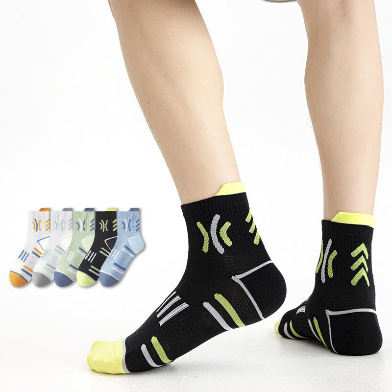 Sportliche Viertelsocken aus Baumwolle (5 Paar) - image 1