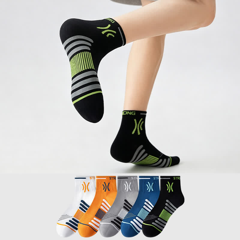 Schnelltrocknende, gepolsterte Socken (5 Paar) - image 0
