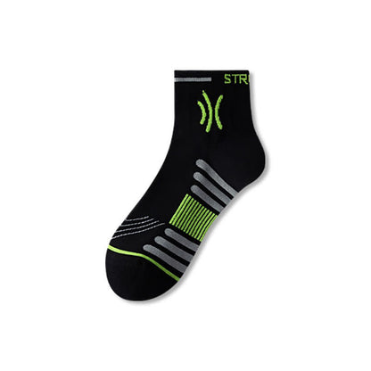 Schnelltrocknende, gepolsterte Socken (5 Paar) - Schwarz - EU38-44 (US5-10) - image 5