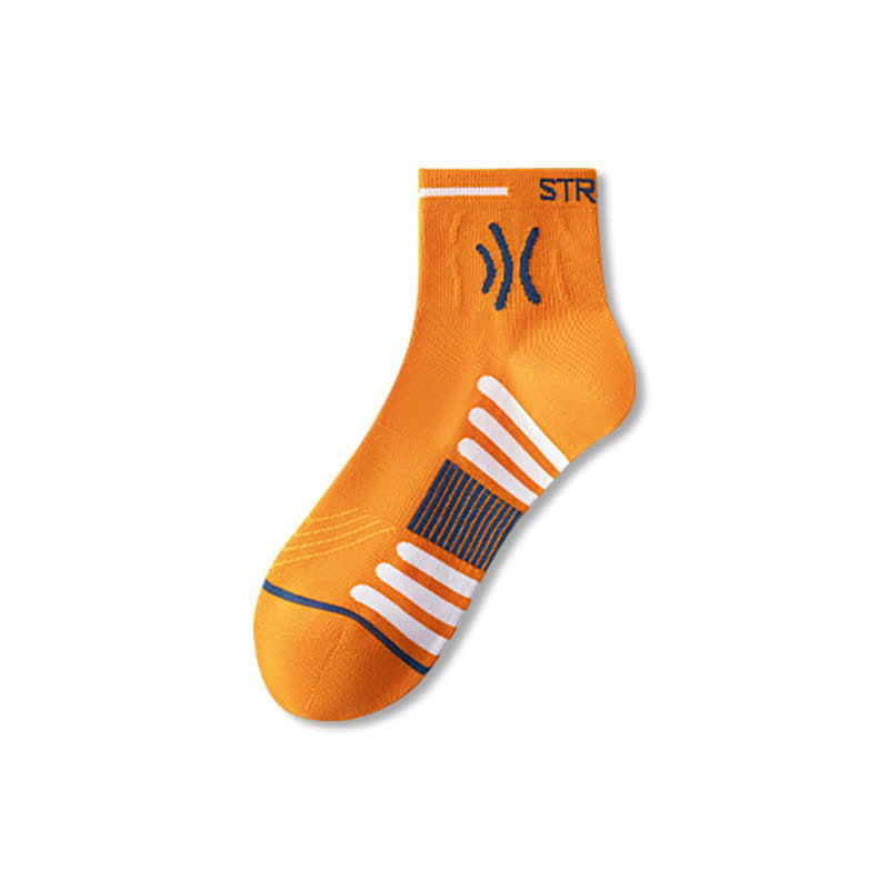 Schnelltrocknende, gepolsterte Socken (5 Paar) - Orange - EU38-44 (US5-10) - image 4