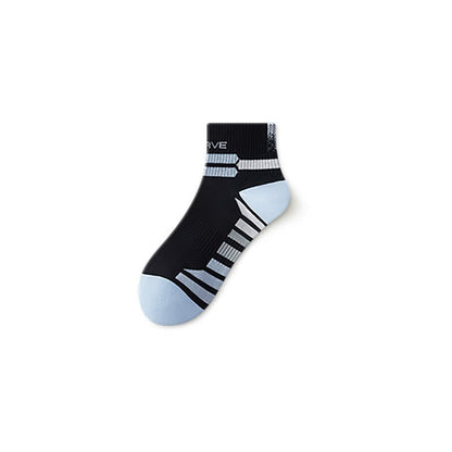 Brave Rippsocken für sportliche Viertelkreise (5 Paar) - Schwarz - EU38-44 (US5-10) - image 4