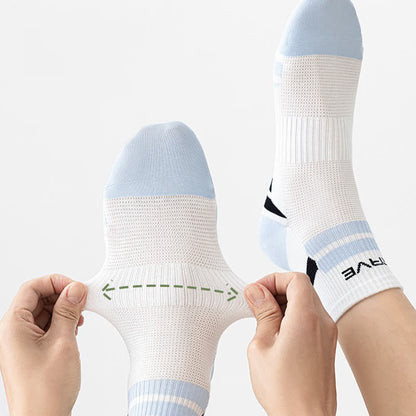 Brave Rippsocken für sportliche Viertelkreise (5 Paar) - image 1