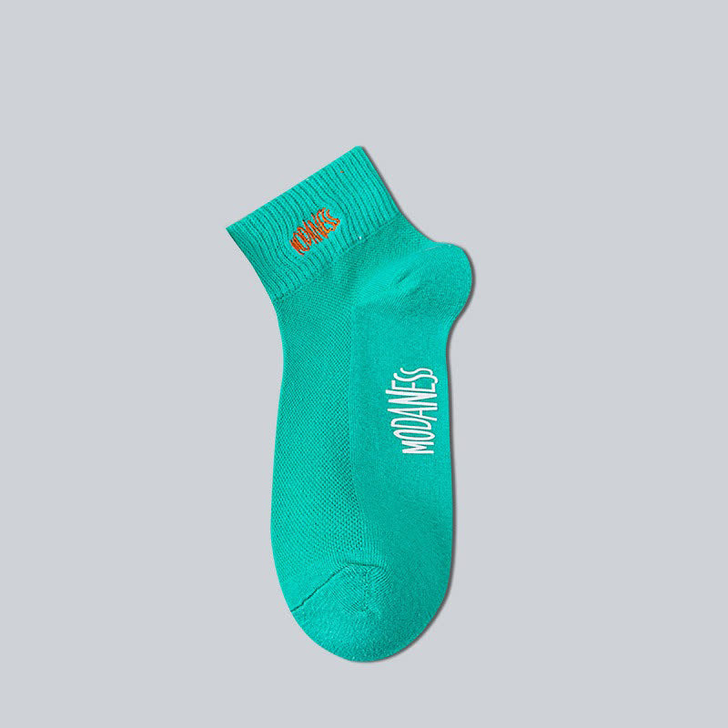 Atmungsaktive Baumwoll-Knöchelsocken (8 Paar) - Minze - EU38-45 (US5-11) - image 9