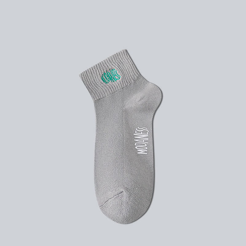 Atmungsaktive Baumwoll-Knöchelsocken (8 Paar) - Grau - EU38-45 (US5-11) - image 8