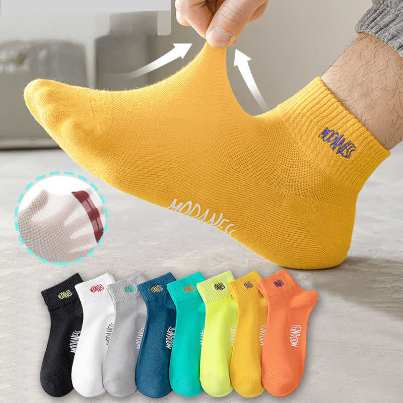 Atmungsaktive Baumwoll-Knöchelsocken (8 Paar) - image 0