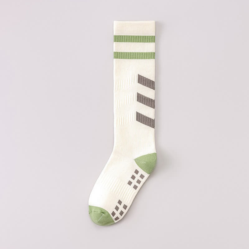 Geometrische Kompressionsstrümpfe mit Farbblockmuster (3 Paar) - Beige - EU36-40 (US3-7) - image 6