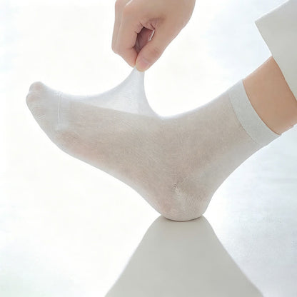 Seidenweiche, lässige Viertel-Socken (4 Paar) - image 1