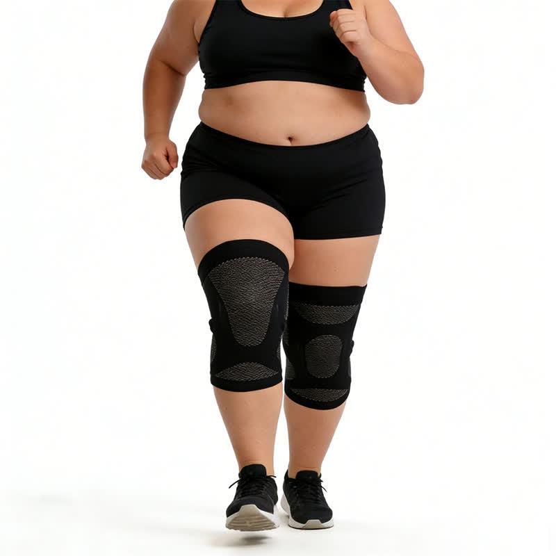 Rutschfeste Kompressions-Kniebandage - image 5