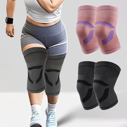 Atmungsaktive Kniebandage aus Strick - image 0