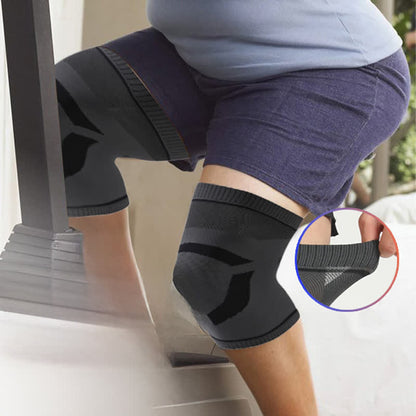 Atmungsaktive Kniebandage aus Strick - image 5