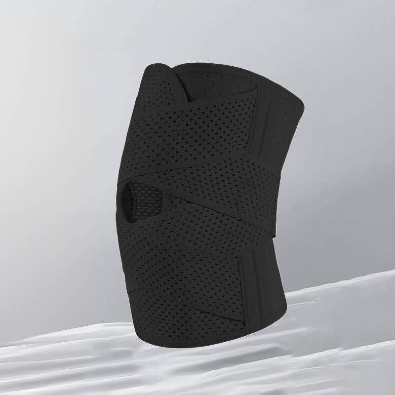 Knieorthese mit offener Patellaunterstützung - Schwarz - 3XL - image 3