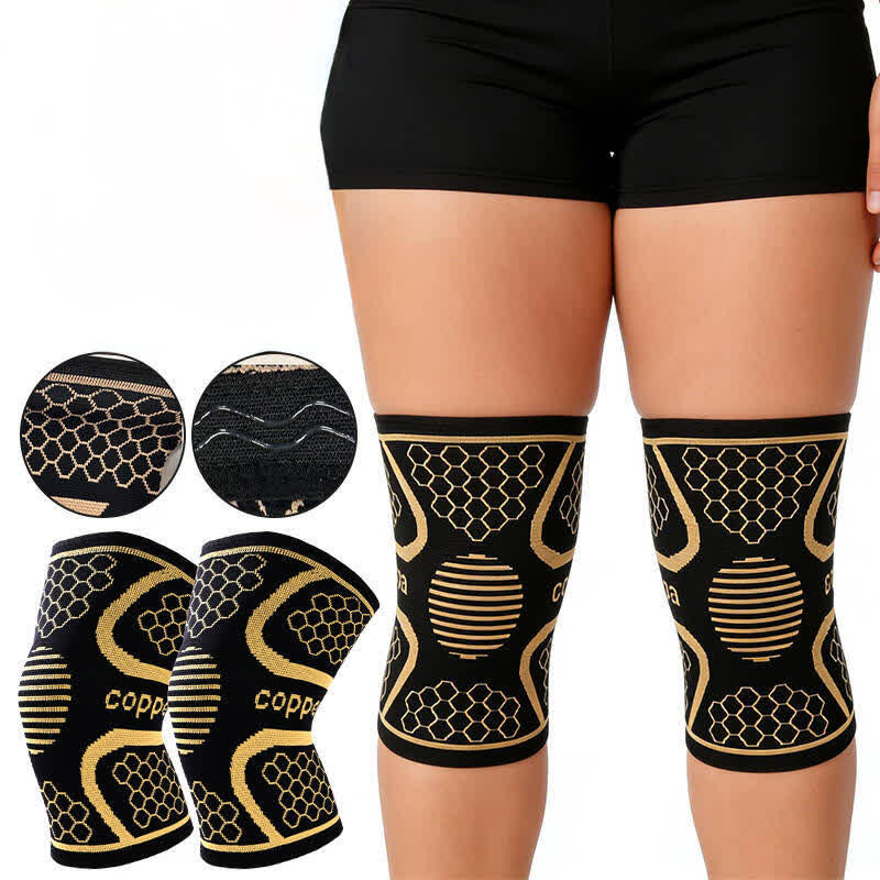 Kupfergestrickte Kniebandage - image 0
