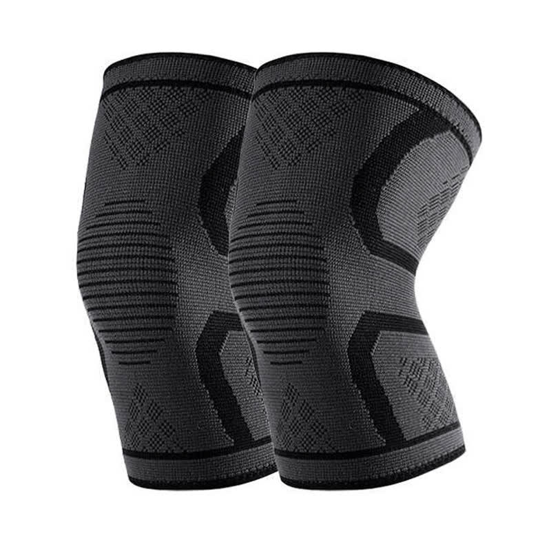 Knieorthesen mit doppelter Stützwirkung - Schwarz - 3XL - image 5