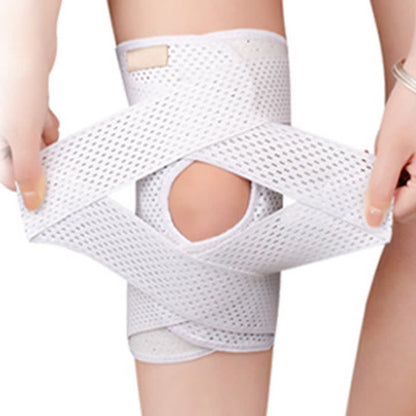 Knieorthese mit offener Patella - Weiß - 3XL - image 1