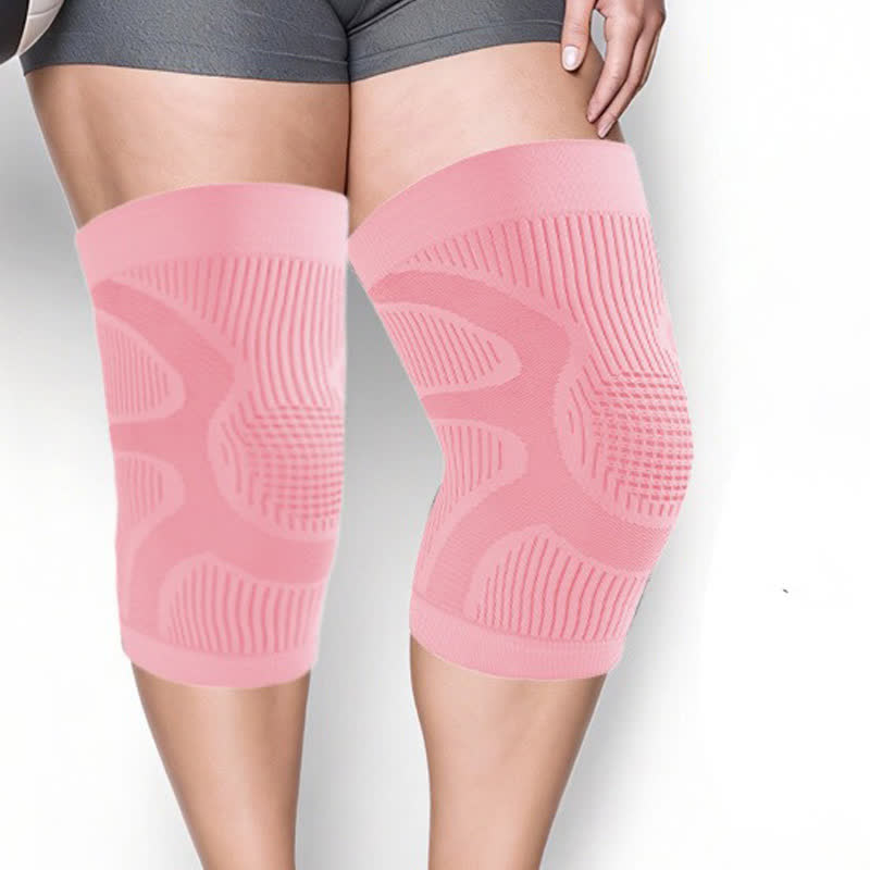 Knieorthesen mit zonaler Kompression - Rosa - 5XL/6XL - image 3